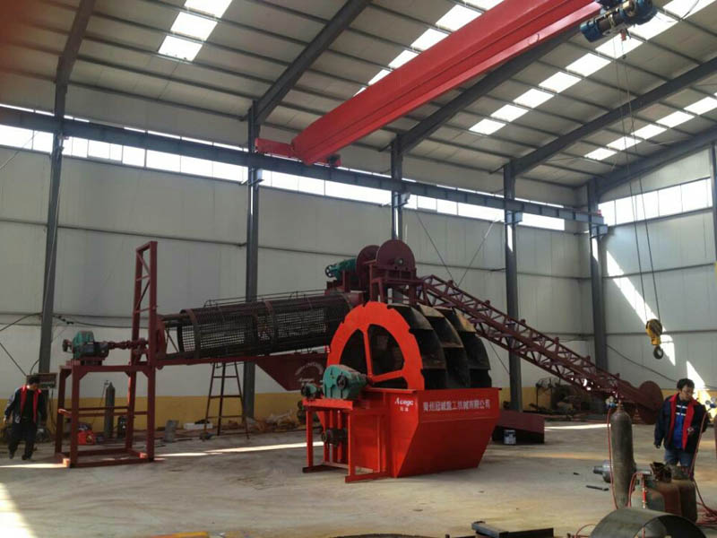 輪斗式洗石機設備 輪斗式洗石機設備