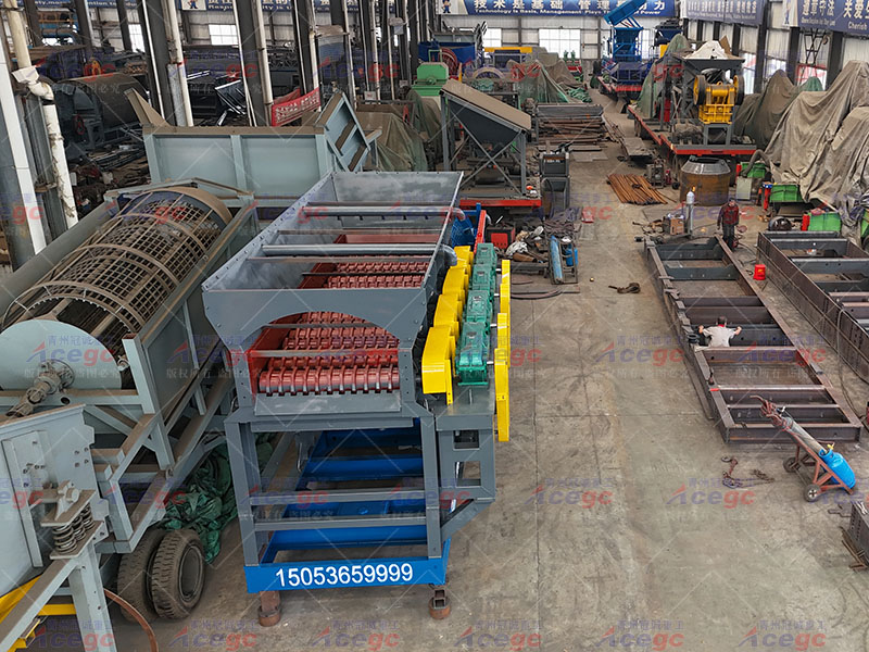 帶滾筒篩泥石分離機(jī) 帶滾筒篩泥石分離機(jī)